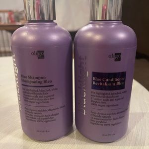 Oligo Blacklight Bleu shampoo and conditioner 8.5oz
